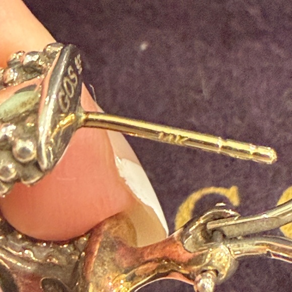 Lagos Caviar 925 Sterling Silver Earrings - Picture 5 of 6